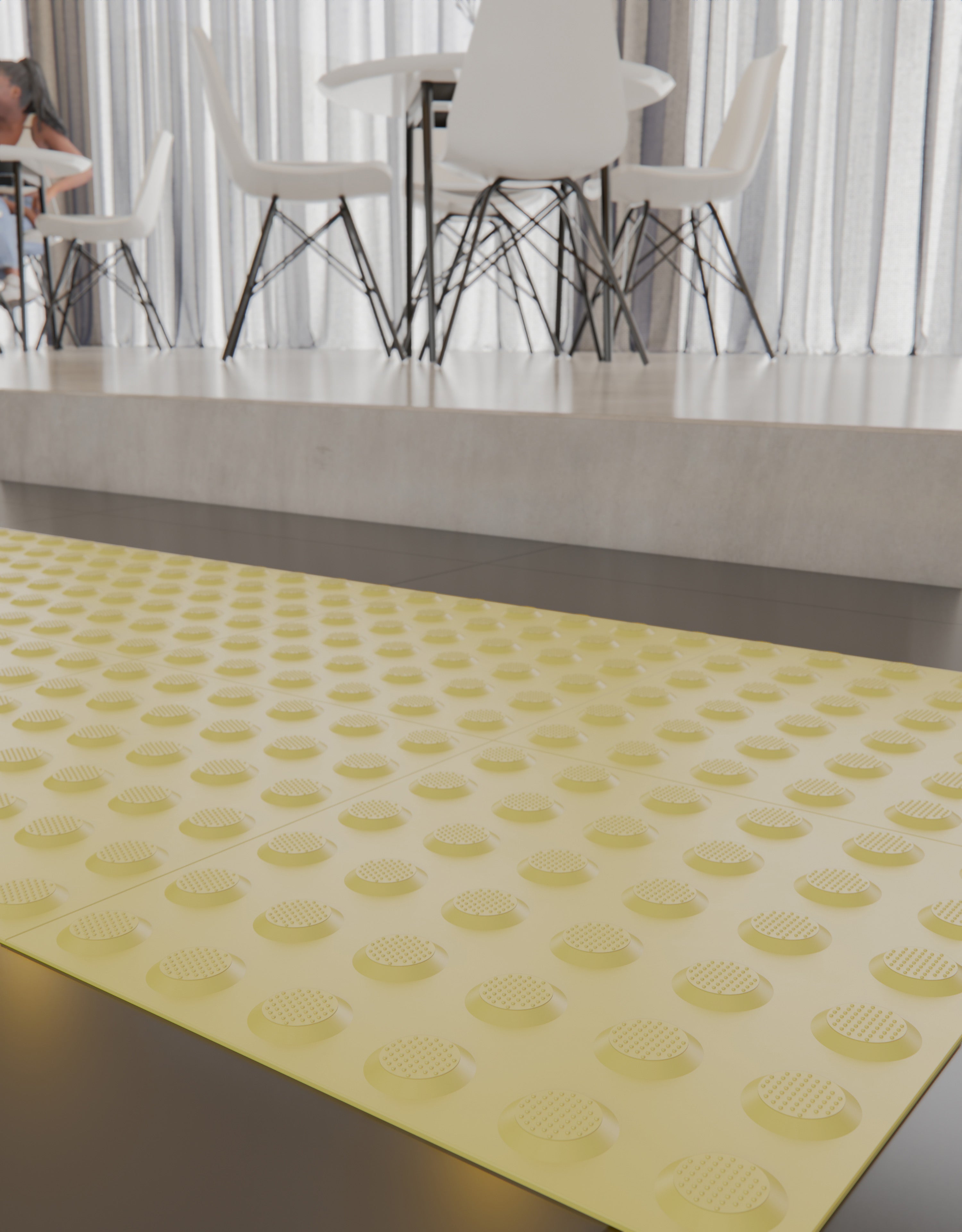 DTA Stud Tactiles 300mm x 300mm Self Adhesive with Butyl TIB300 | 3 Pack