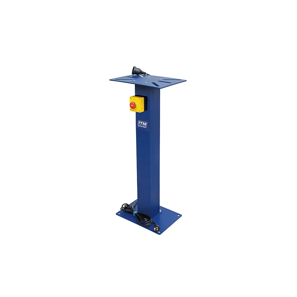 Heavy Duty Bench Grinder Stand with Emergency Stop Switch - Suits 200mm & 250mm ITM Bench Grinders - TM403-018 by ITM