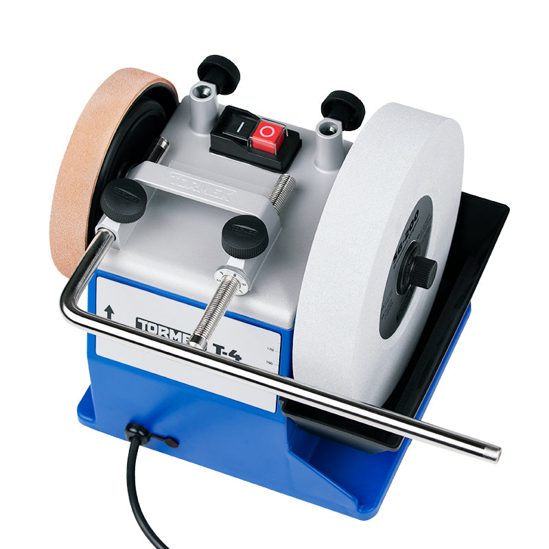 *Limited Edition* Tormek T-4 Water Cooled Tool Sharpening System with Bonus SE-77 & SQ-90 Jigs