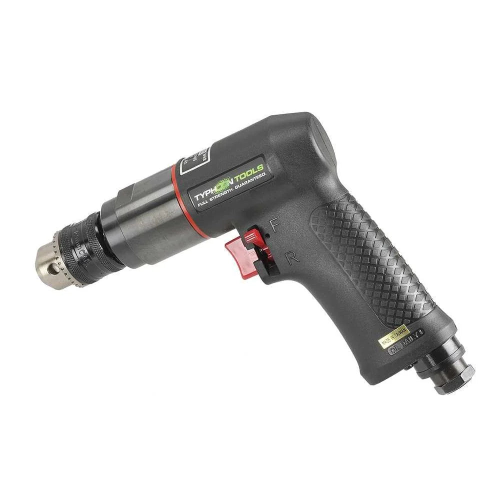 Typhoon 3/8″ Reversible Air Drill with STD Keyed Chuck 73075