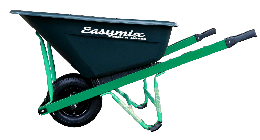 130L Poly Tray Large Capacity Heavy Duty Wheelbarrow W830P-HSGWAS by Easymix