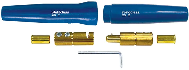 500 Amp Standard Male/Female Cable Joiner Set WC-01499 by Weldclass