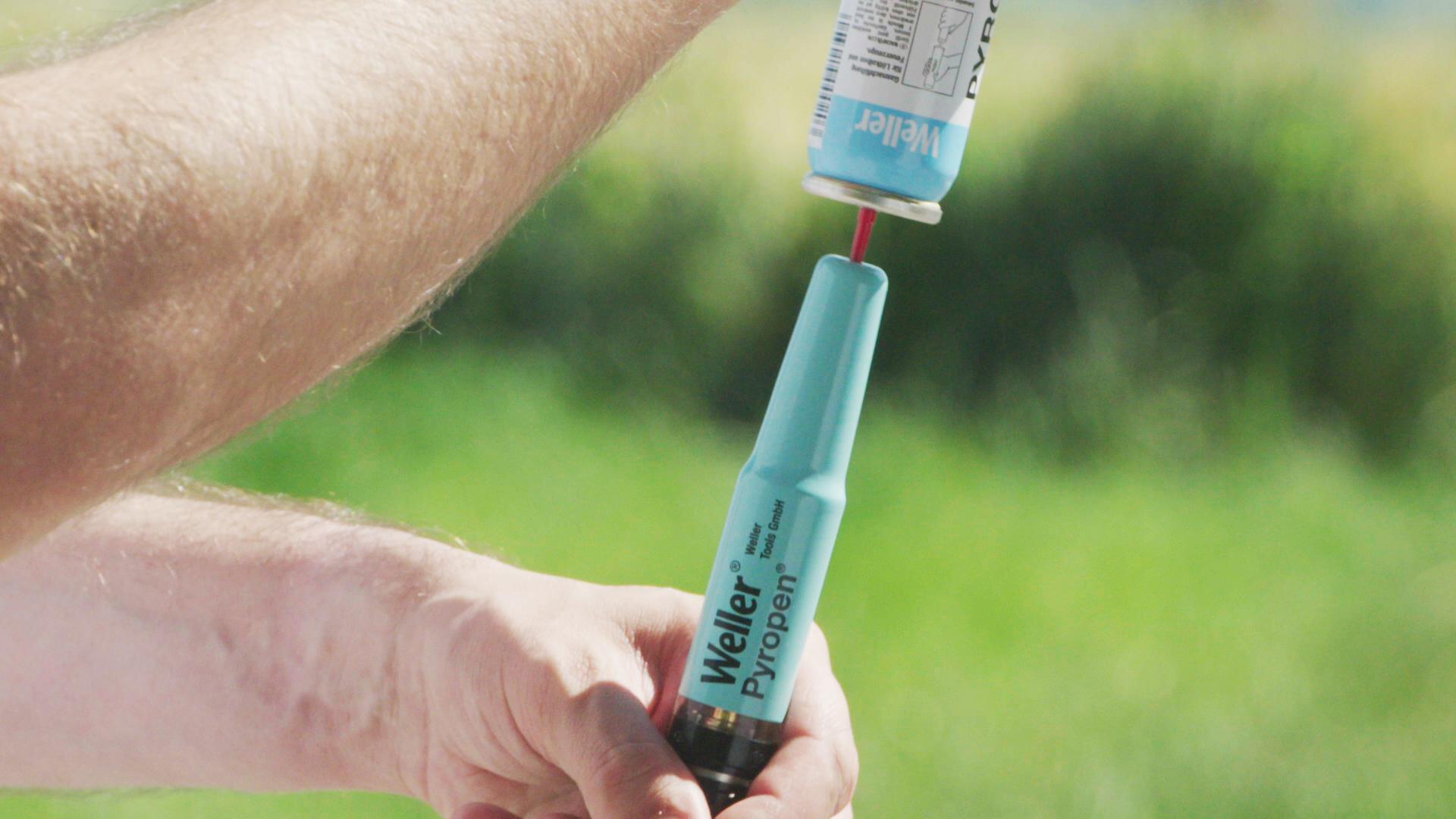 Weller Cordless Pyropen Butane Profi Line Soldering Iron Kit WSTA3