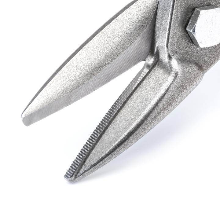 Crescent Wiss® 9-3/4" Compound Action Straight, Left and Right Cut Yellow Aviation Snips M3RAU