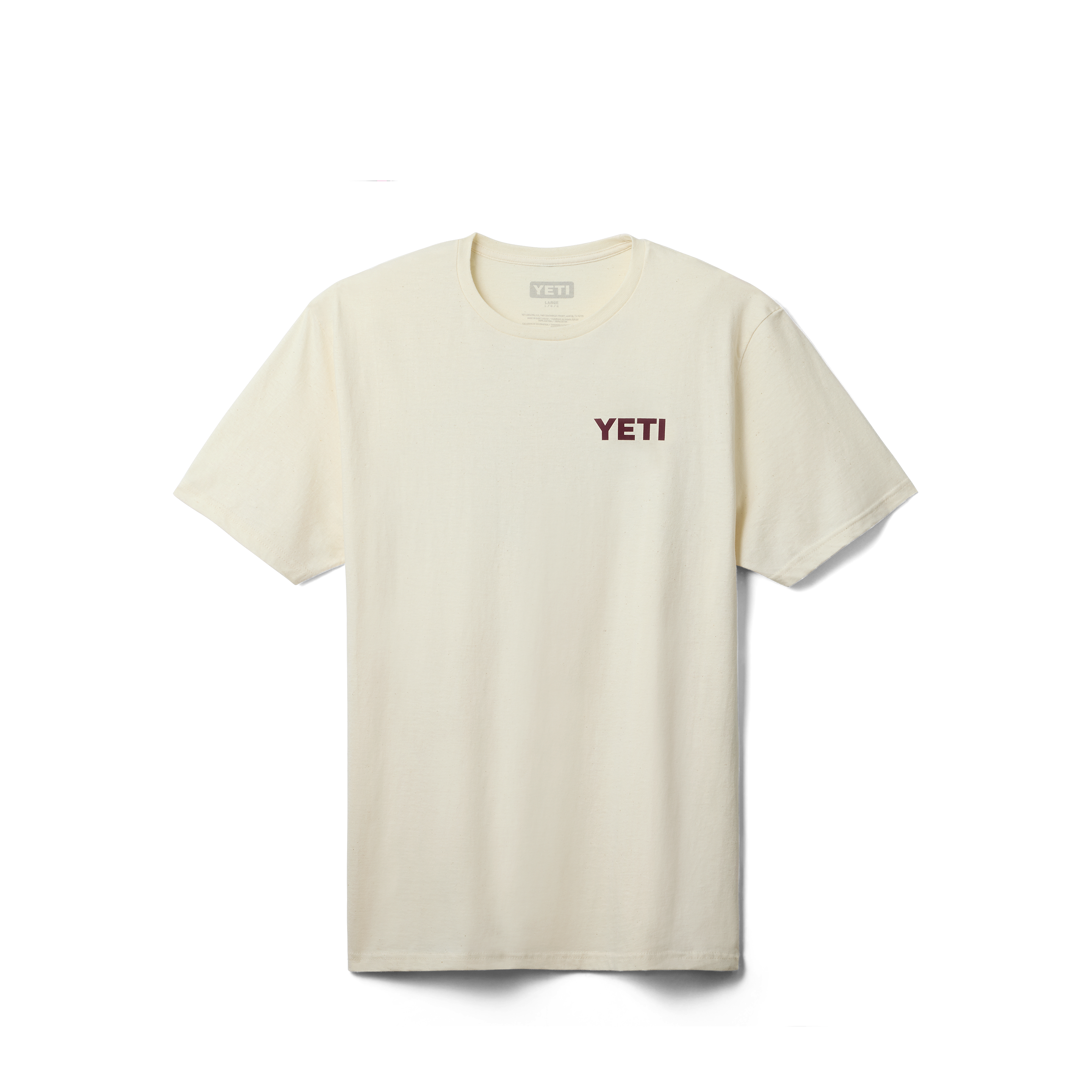 YETI Wild Vine Short Sleeve T-Shirt Natural 21023007437