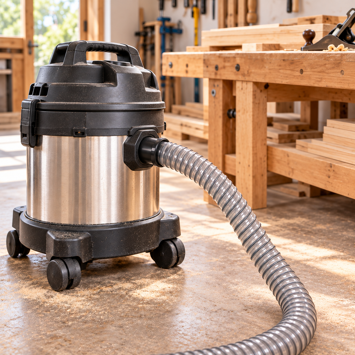 Oltre Dust Extraction Quick Coupler with Screw-End Adaptor 57mm (2-1/4") × 63mm (2-1/2") YW1088