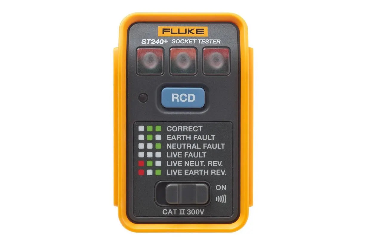 Fluke ST240+ RCD Socket Tester with Beeper FLUST240+
