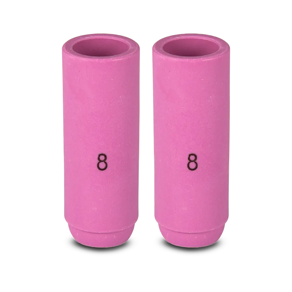 Unimig Ceramic Cup Suit 17/18/26 Size 8 Qty 2 P10N46