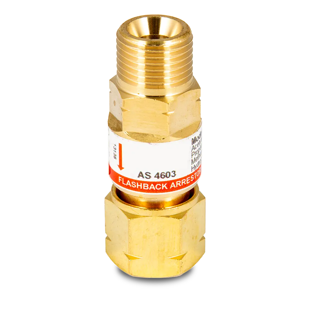 Unimig Flashback Arrestor Acetylene Blowpipe Mount Uffah