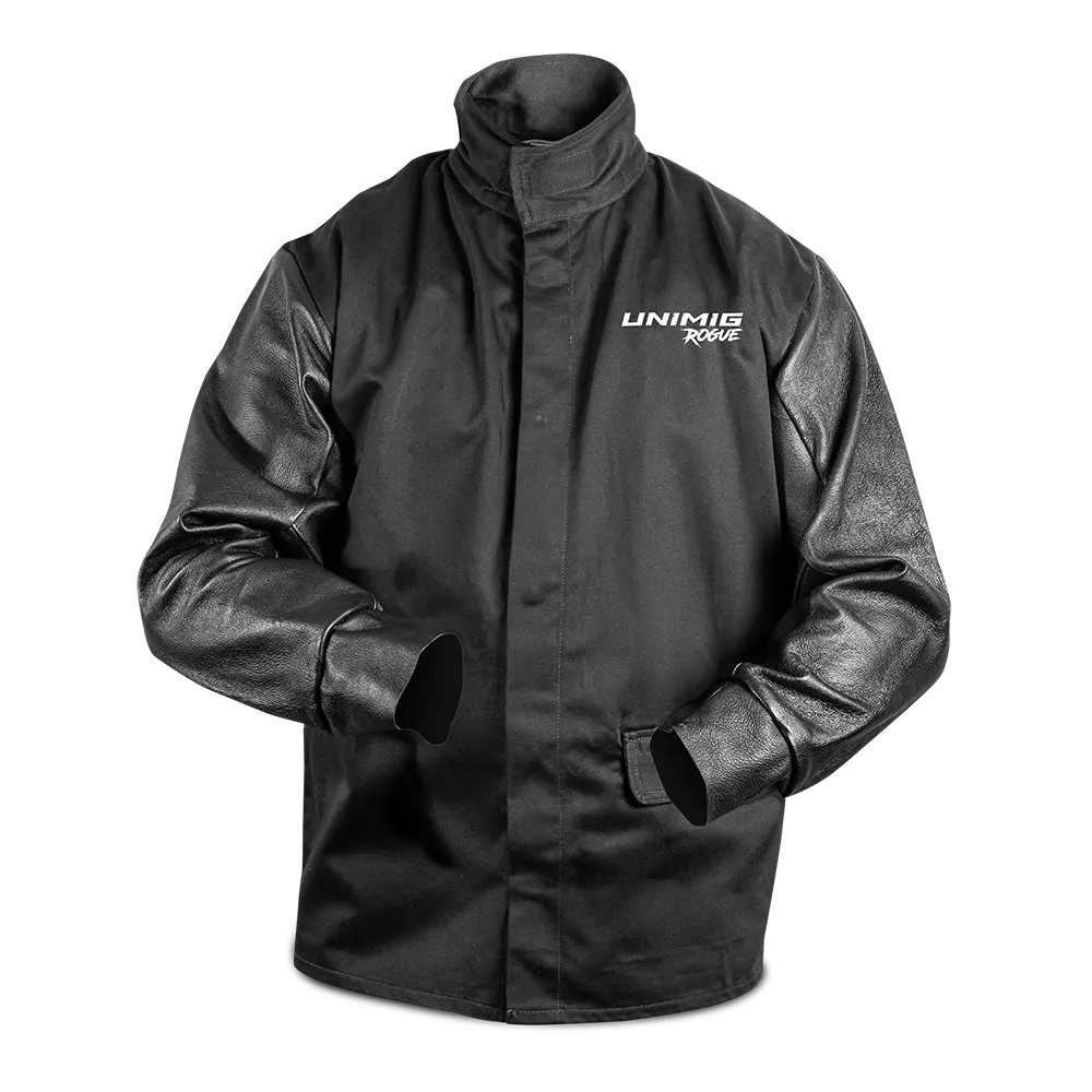 Unimig Rogue Model 202 Leather Sleeved Welding Jacket M U22031