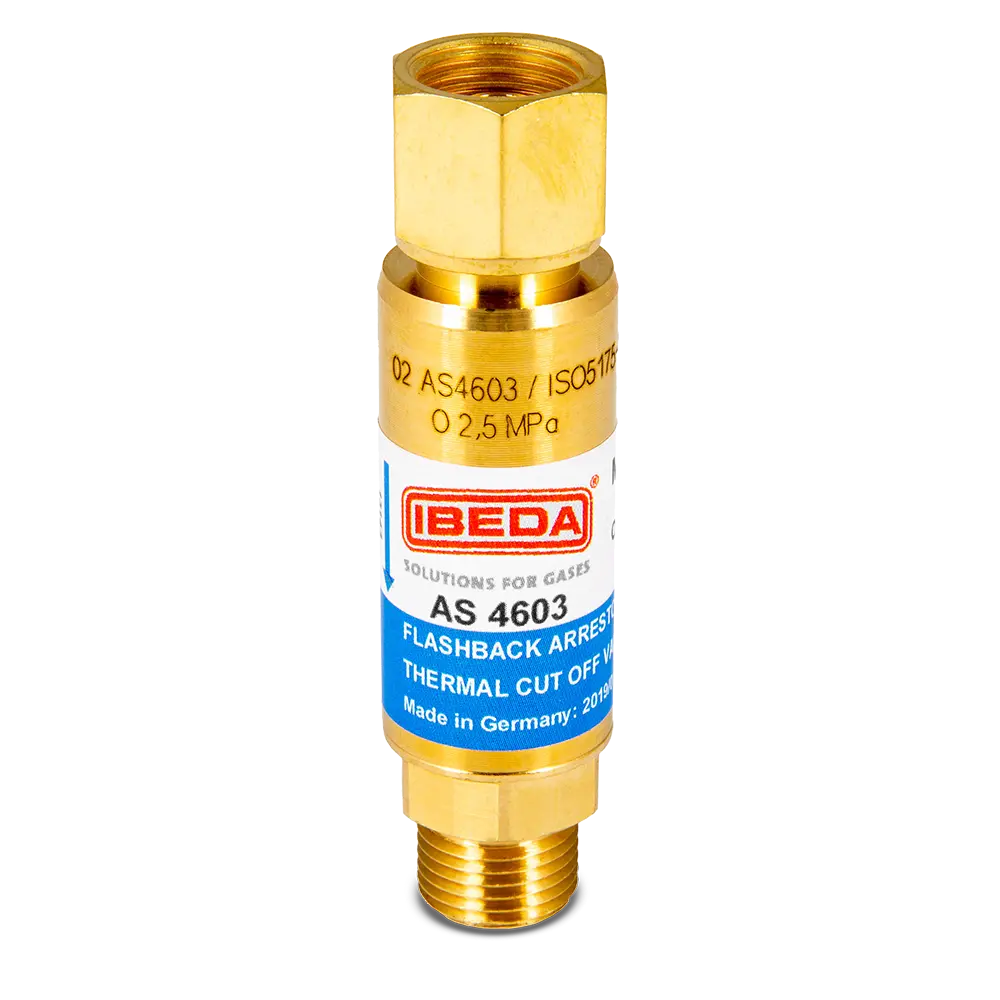 Unimig Flashback Arrestor Oxygen Regulator Mount Uffor