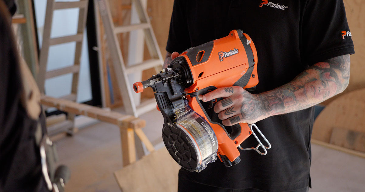 Paslode CoilMaster™ IM50s Cordless Gas Coil Nailer B50001