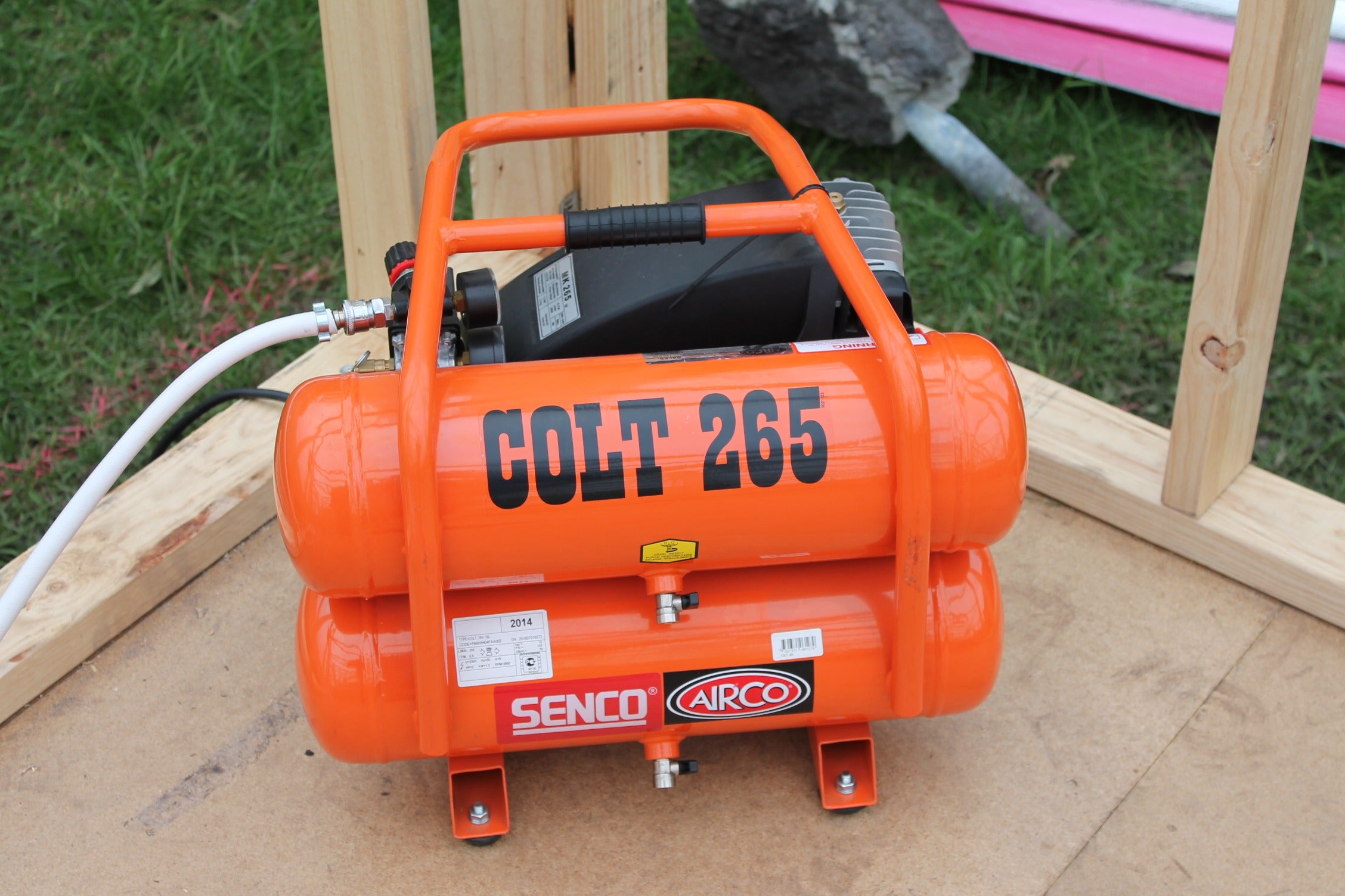 Airco 16Ltr Twin Tank Carry Air Compressor COLT265