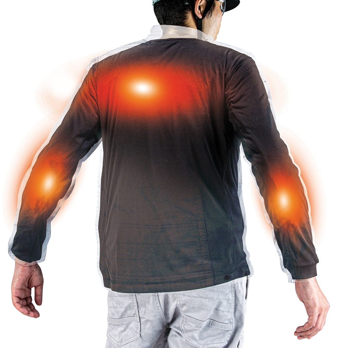 12V Base Layer Long Sleeve Heated Jacket DCX200B by Makita