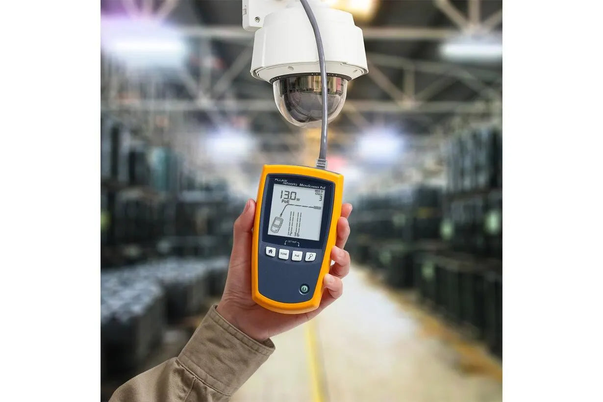 Fluke Networks MicroScanner™ PoE Cable Verifier Kit MS-POE-KIT