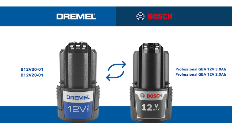 DREMEL® 8250 12V Brushless Cordless Rotary Tool Kit (8250-5A) (F0138250NA)