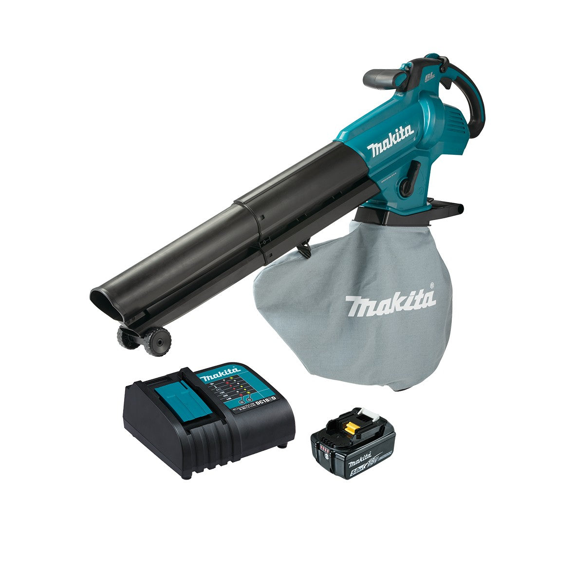 Makita 18V Brushless Blower Vacuum Kit DUB187T003