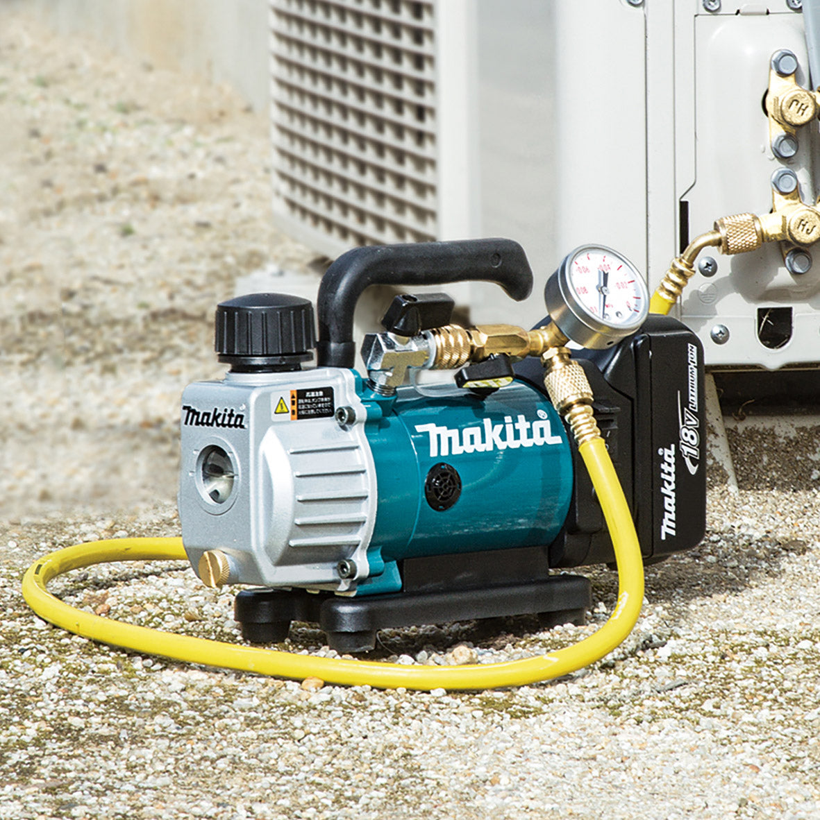 Makita 18V Mobile Vacuum Pump Bare (Tool Only) DVP180Z