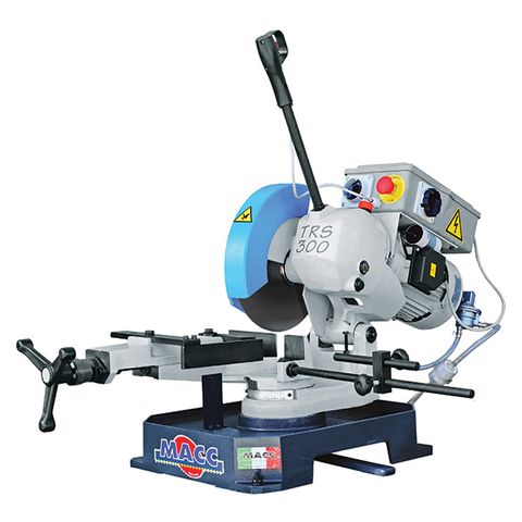 MACC 300mm, 415V 3PH, 40/80RPM Single Vice Cold Saw - MC-TRS300-3 by ITM