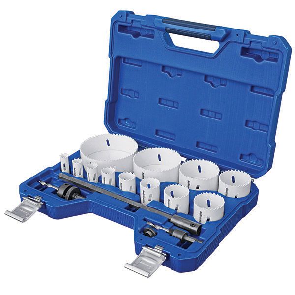 Plumbing Hole Saw Kit 16Pce Holemaker UN108-160 by ITM