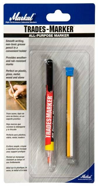 Markal All-Purpose Trades-Marker Pen With Refills P6-TMP
