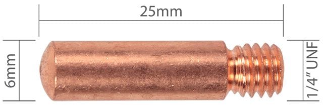 Weldclass MIG Tips TWC 1 (Tweco Style)