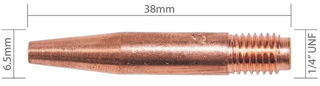 Weldclass MIG Tips TWC 2/4 Tapered (Tweco Style)