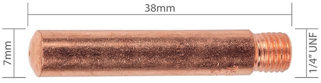 Weldclass MIG Tips TWC 2/4 (Tweco Style)