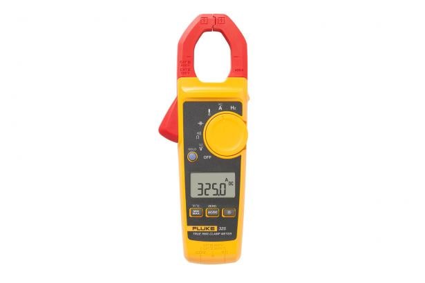 Fluke 325 True RMS Clamp Meter AC/DC 600V, 400A AC/DC, True-RMS, with Temperature & Frequency