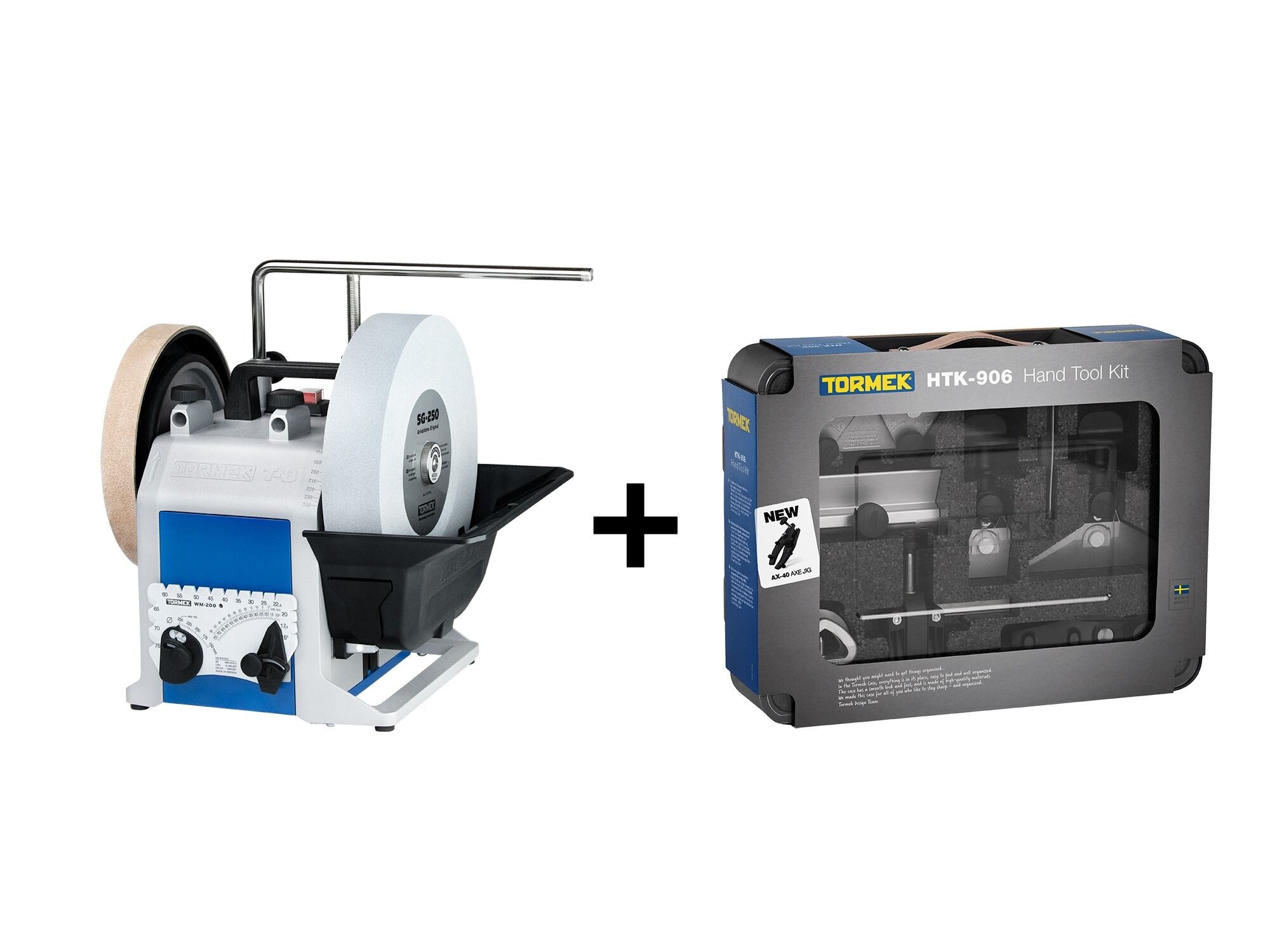 *Limited Edition* T-8 Water Cooled Sharpening System + HTK-906 Hand Tool Kit Bundle by Tormek