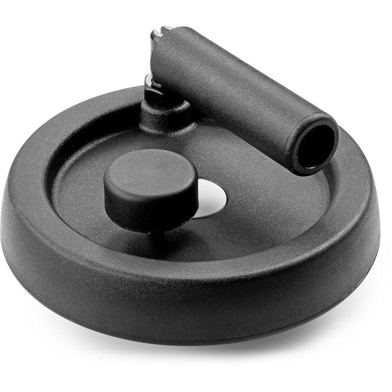 Solid Handwheels Solid Control Handwheels With Revolving/Folding Handle & Locking Knob