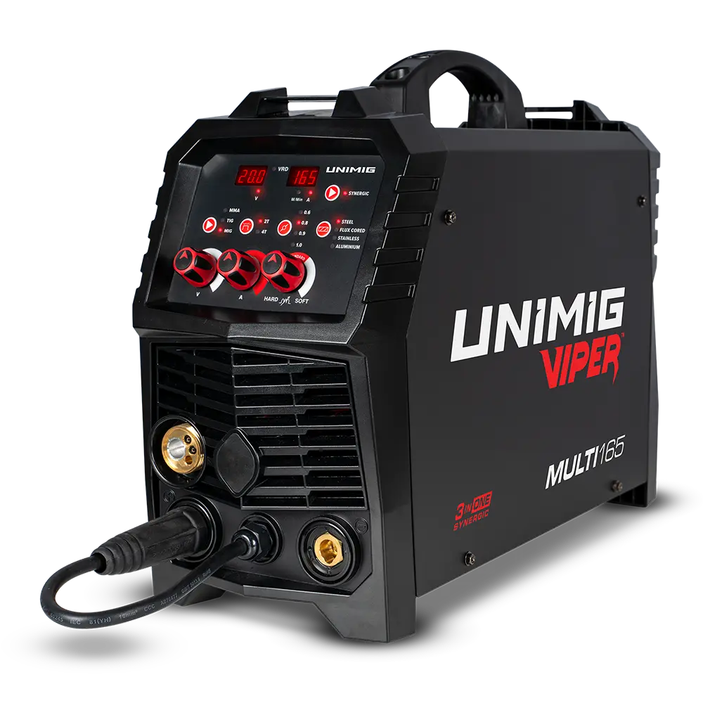 Unimig Viper Multi 165 Mig/Tig/Mma Welder U11006K