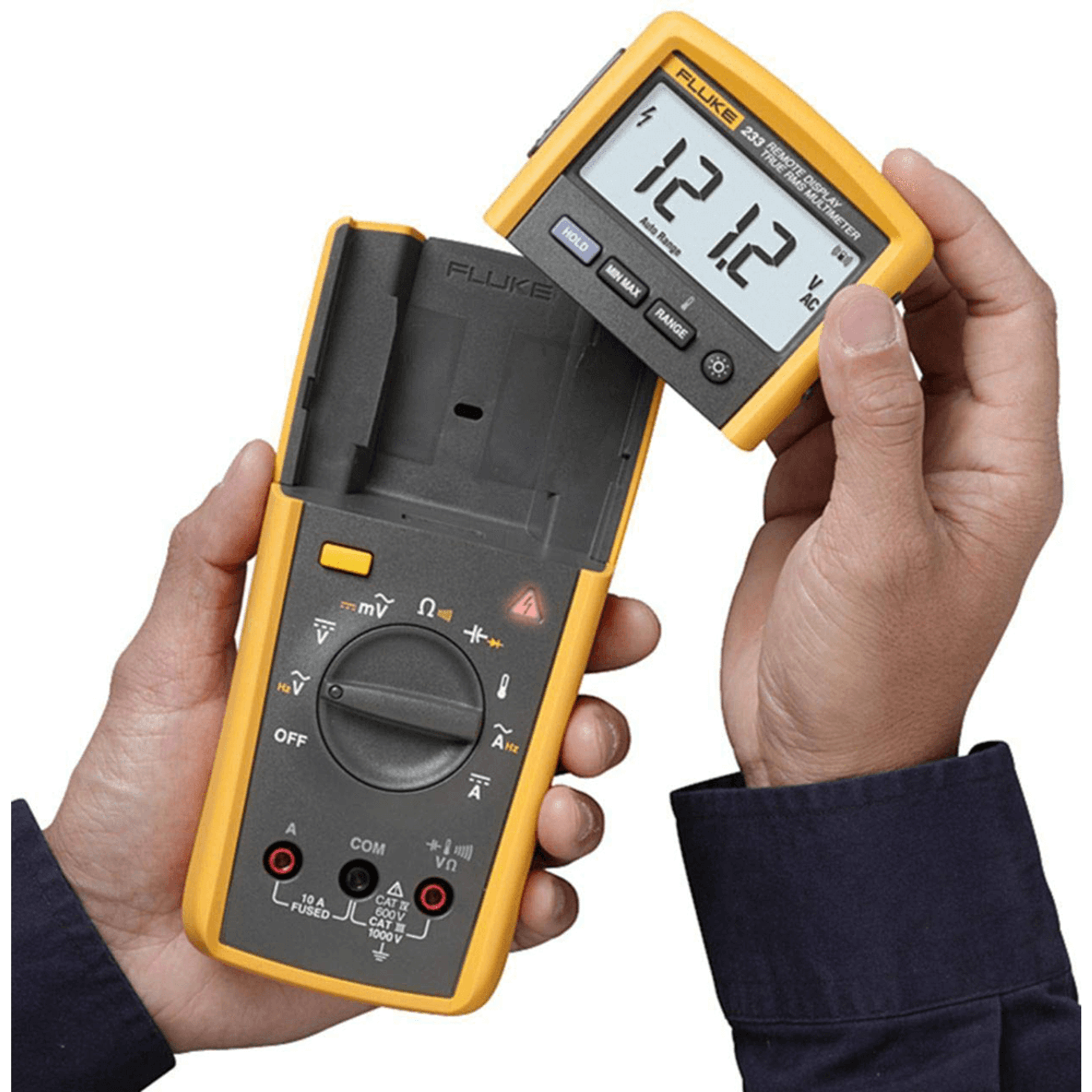 Fluke 233 True-RMS CAT III 1000V Remote Display Digital Fluke 233 True-RMS CAT III 1000V Remote Display Digital
