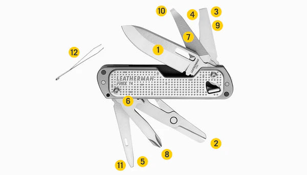 Leatherman FREE® T4 / Box (Multi-Tool)