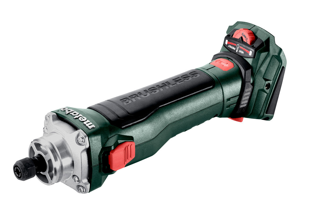 18V Brushless Compact Die Grinder with Variable Speed (8000-28000rpm) & Brake - 600828850 by Metabo