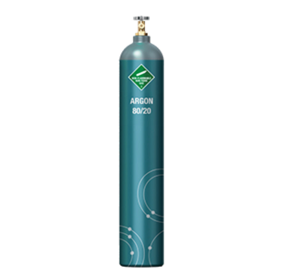 Argon 80/20 Bottle (Gas + Cylinder)