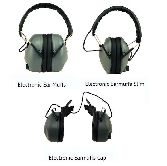 Slim Noise Cancelling Electronic Ear Muffs SLEM001 by TTL