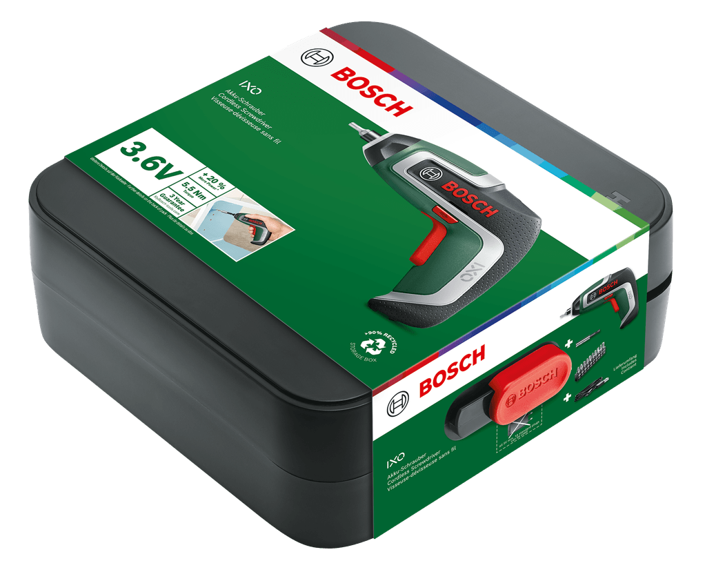 Bosch 3.6V Cordless Screwdriver Basic IXO 7 (06039E0050)