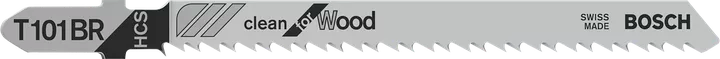 5Pce Clean Cut suit Wood Jigsaw Blades T101BR by Bosch