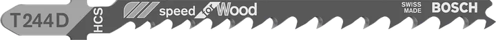 5Pce Wood Cut Jigsaw Blades T244D by Bosch