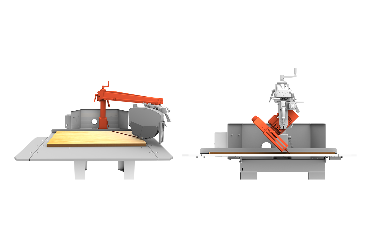 Maggi Junior 640 Radial Arm Saw – 400mm