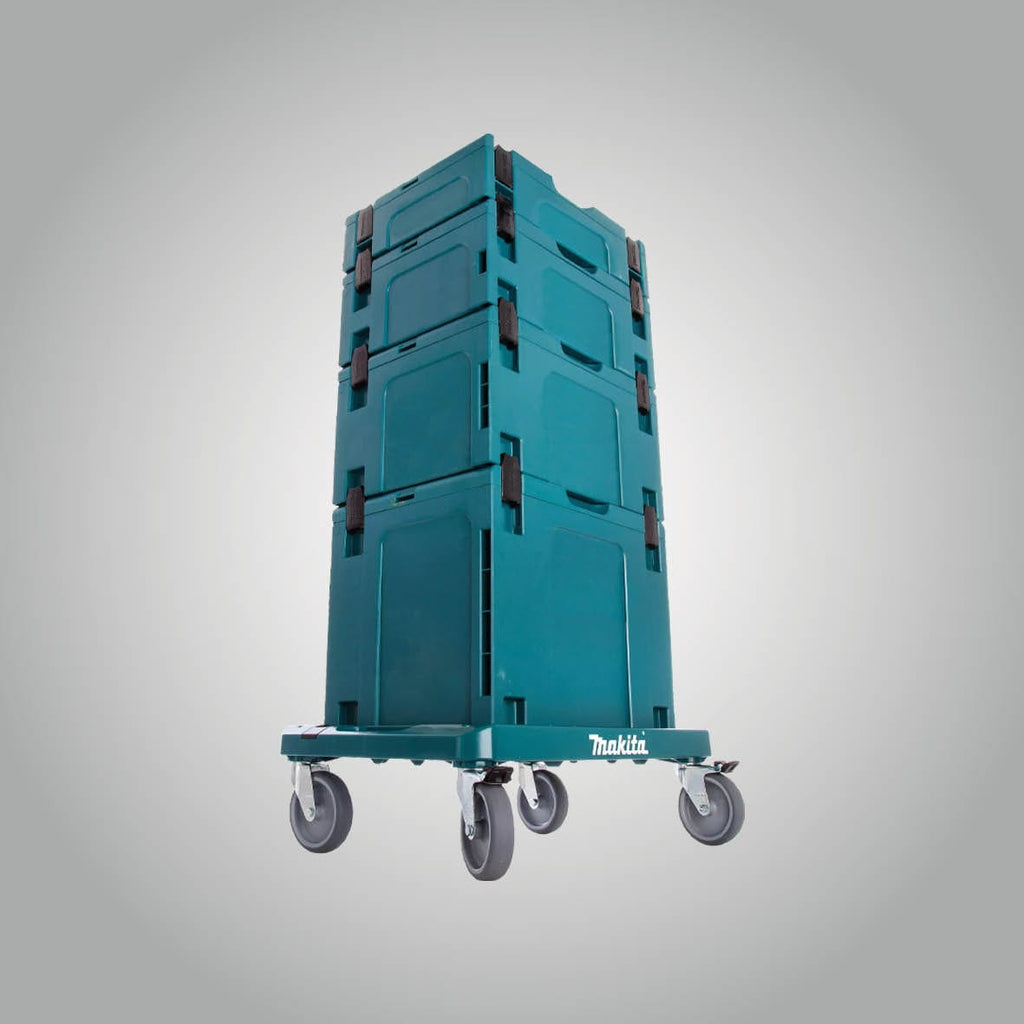 Makpac Stackable Connector Case 5Pce Set (1-4 Case) & Heavy Duty Troll