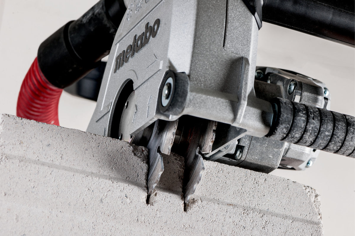 Metabo 125mm Wall Chaser & H-Class Vacuum / Dust Extractor Combo ASA30HPC MFE 40 + ASA30HPC (AU60010080)