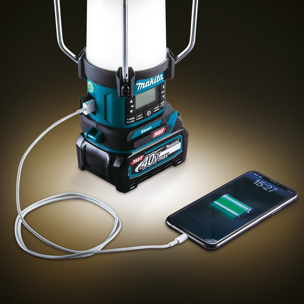 40V Max Bluetooth Digital Radio Lantern Bare (Tool Only) MR009GZ by Makita