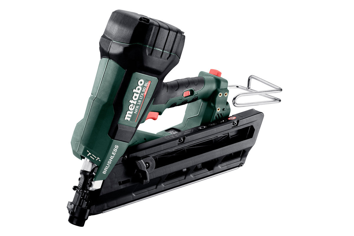 Nail Gun 18V Bare 90mm NFR18LTX 90 BL - 612090840 by Metabo