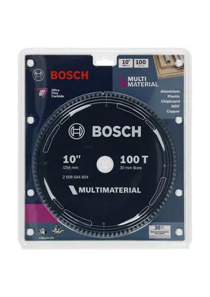 Bosch 254mm (10") x 30 x 100T Multi-Material Circular Saw Blade 2608644604