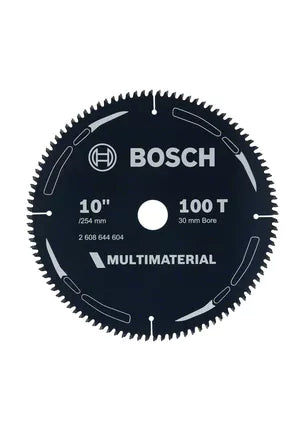 Bosch 254mm (10") x 30 x 100T Multi-Material Circular Saw Blade 2608644604