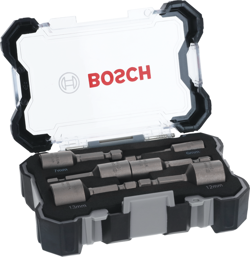 Bosch 1/4" x 50mm Nutsetter Set 6Pce 2 608 551 079