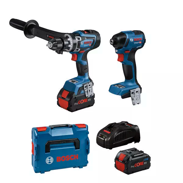 Bosch 18V Brushless 2 Piece 8.0Ah Heavy Duty Combo Kit 0615A5008P