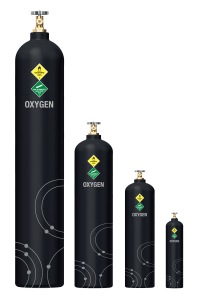 Oxygen Bottle (Gas + Cylinder)